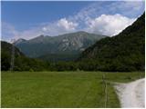 Kobarid - The Small Kozjak waterfall